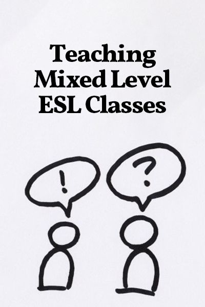 Teaching Multilevel ESL Classes | Mixed Level of ESL Students Esl Teacher Aesthetic, English Class Aesthetic, Esl Teaching Elementary, Esl Curriculum, Teaching Esl Students, Middle School Esl, Ell Strategies, Salt Mine, Teaching Esl