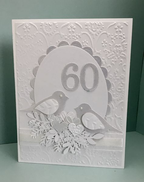 60 Anniversary Cards Handmade, 60th Anniversary Card Ideas, Stampin Up 60th Wedding Anniversary Cards, 50 Wedding Anniversary Cards Handmade, 60th Wedding Anniversary Card, Stampin Up 50th Anniversary Cards, 60th Wedding Anniversary Cards Handmade, 60th Anniversary Cards Handmade, 60th Anniversary Cards