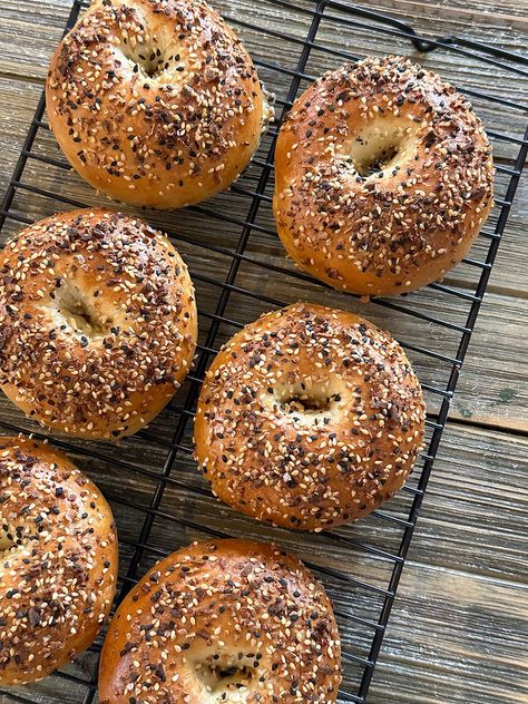 Bagel Dough In Bread Machine, Bagels Recipe Homemade Bread Machine, Bread Machine Bagels Recipe, Bread Machine Bagel Dough, Bread Maker Bagels, Everything Bagel Bread Machine Recipe, Bread Machine Bagel Recipe, Bagel Bread Machine Recipe, Bagels Bread Machine