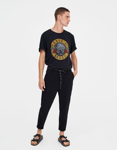 Pull And Bear, Autumn Winter 2024, Pull N Bear, Spring Shirts, Camo Print, Logo T Shirt, Tshirt Logo, Shirt Outfit, New Collection