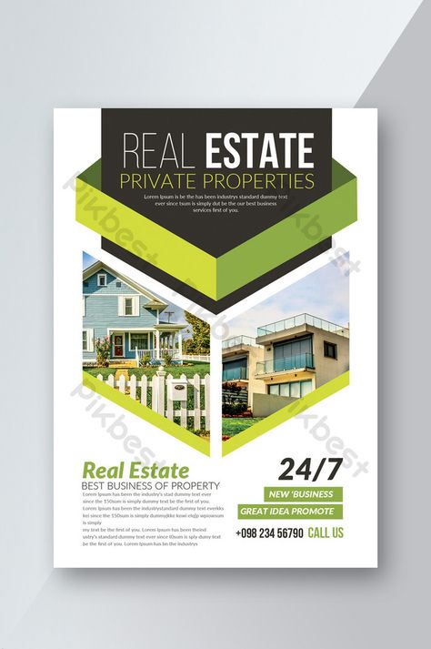 Real Estate Poster Design, Real Estate Poster, Rollup Design, Inmobiliaria Ideas, Pamphlet Design, Graphic Design Brochure, Real Estate Flyer Template, Real Estat, Graphic Design Flyer