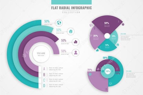 Finance Infographic Design, Chart Infographic Design, Charts Infographic, Charts Design, Flat Graphic Design, Business Infographic Design, Timeline Infographic Design, Infographic Chart, Mind Map Design