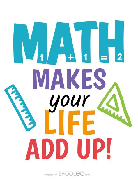 Classroom Decorations For Grade 1, Math Decorations Classroom, Math Quotes For Classroom, Math Poster Design Ideas, Math Poster Ideas, Quotes For Classroom Wall, Classroom Quotes Motivational, Classroom Quotes For Wall, Educational Sayings