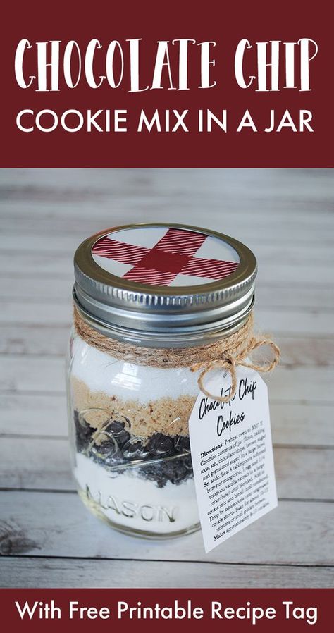 Mason Jar Cookie Mix Recipe, Mason Jar Gifts Recipes, Mason Jar Cookie Recipes, Cookie Mix Jar, Mason Jar Mixes, Cookie Mix In A Jar, Mason Jar Cookie, Mason Jar Cookies Mix, Mason Jar Recipe