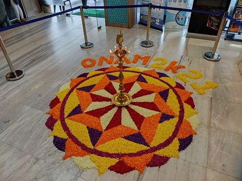 Happy onam to all!!!! Onam Pookalam Design, Onam Pookalam, Pookalam Design, Simple Flower Rangoli, Onam Celebration, Rangoli Designs Simple Diwali, Happy Onam, Wallpaper Images Hd, Rangoli Ideas