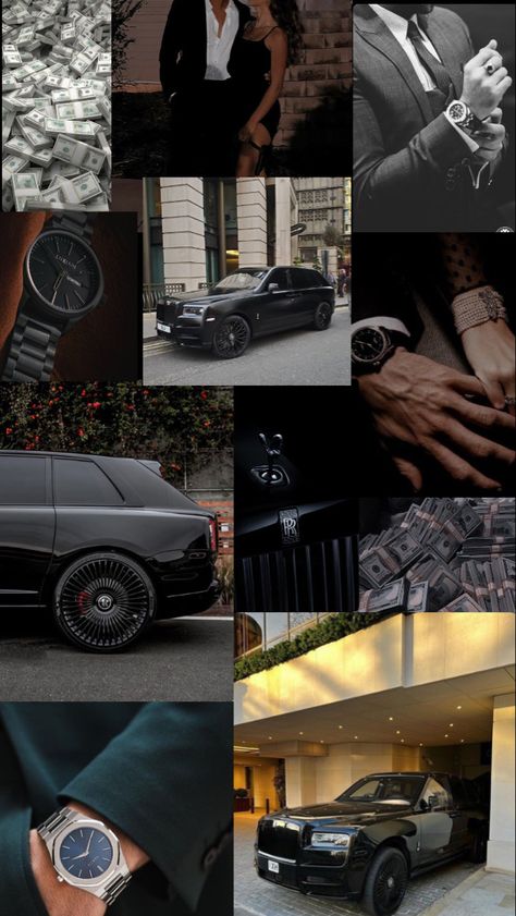 #wallpaper #background #black #men #rollsroyce #visionboard #vision #aesthetic Rich Lifestyle Wallpaper Iphone, Rich Wallpaper, Vision Board Success, Creative Vision Boards, Vision Board Collage, Vision Board Examples, Vision Board Wallpaper, Career Vision Board, Vision Board Photos