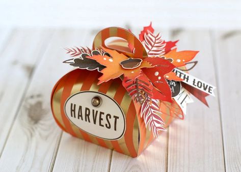 Autumn Treats, Fall Paper Crafts, Thanksgiving Paper, Thanksgiving 2024, Autumn Paper, Thanksgiving Treats, Echo Park Paper, Autumn Crafts, Treat Holder