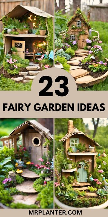 ♻️ Go green with these 23 Fairy Garden Ideas using recycled items! Eco-friendly and enchanting. Click the image to know more. Follow us for more sustainable gardening tips. #recycledfairygarden #ecogarden #sustainablegardening Backyard Fairy Garden, Fairy Garden Ideas Enchanted Forest, Enchanting Backyard, Fairy Garden Design Ideas, Kids Fairy Garden, Indoor Fairy Gardens, Fairy Things, Fairy Garden Ideas, Fairy Garden Plants