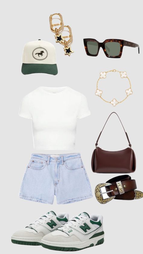 #outfitinspo #itgirloutfit #coolgirloutfit #chill Green Ootd, Florida Outfits, Trendy Outfit Ideas, Outfit Inspo Summer, Stylish Summer Outfits, Chill Outfits, Trendy Outfit, Summer 24, Summer Fits