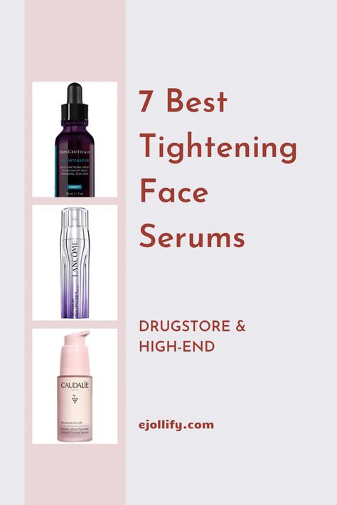 7 Best Skin Tightening Serum Saggy Face, Best Skin Serum, Tighten Facial Skin, Skin Tightening Cream, Best Face Serum, Face Firming, Face Tightening, Skin Tightening Face, Wrinkle Serum