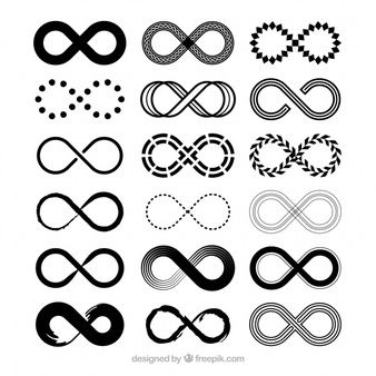 Logo Design Infinity, Ornate Tattoo, Black Sign, Creative Infographic, Infographic Design Template, Infinity Tattoos, Infinity Design, Geometric Vector, Heart Hands Drawing