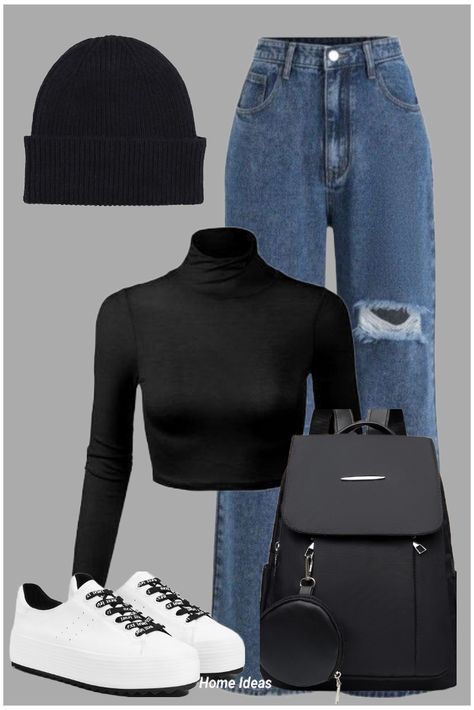 Outfit Ideas Layout Winter, Outfit Ideas Layout School, Cute Outfits Winter, 2023 Festival, Everyday Outfits Summer, Outfit Ideas For School, Welcome To Home, Winter Outfits For School, Korean Outfit Street Styles