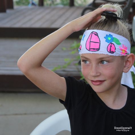 Ninja Headbands! Diy Ninja, Ninja Headband, Lego Ninjago Party, Ninjago Party, Headband Crafts, Ninja Party, How To Make Headbands, Workout Headband, Ninja Warrior