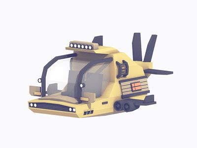 Spaceship/Underwater Vessel Low Poly Car, Sci Fi Props, City Vehicles, Bg Design, Low Poly Games, Dental Kids, Robot Illustration, Spaceship Concept, Spaceship Art