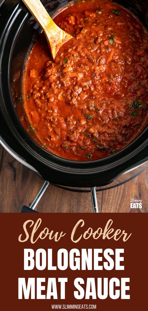 Crockpot Bolognese, Crockpot Recipes Ground Beef, Crockpot Recipes Vegetarian, Slow Cooker Bolognese Sauce, Slow Cooker Bolognese, Slow Cooker Ground Beef, Recipes Ground Beef, Vegetarian Crockpot Recipes, Slow Cooker Pasta