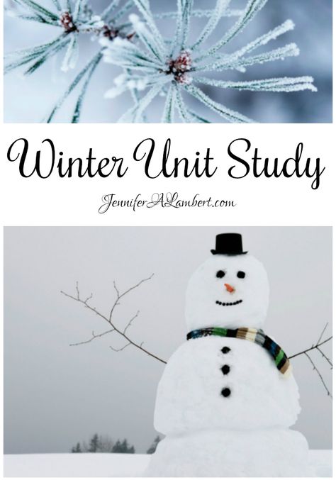 Winter Unit Study Kindergarten Unit Studies, Winter Unit Study, Winter Study, Winter Homeschool, Animals Jokes, Kindergarten Units, Winter Unit, Free Homeschool Resources, 4 Grade