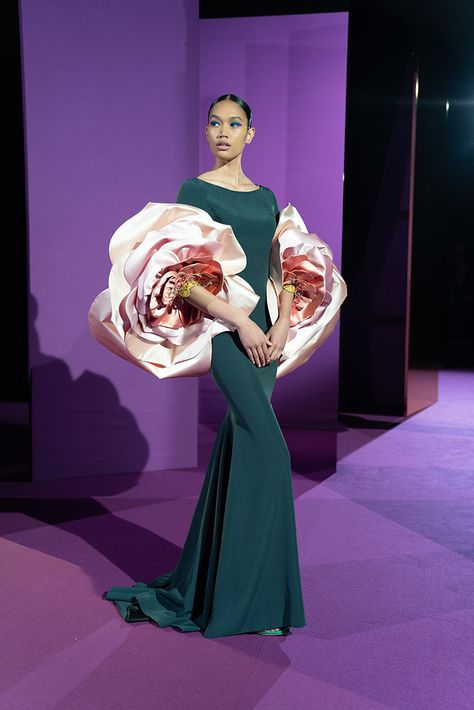 Tulle Cape, Flower Lady, Fall Couture, Alexis Mabille, Stephane Rolland, Alexandre Vauthier, Armani Prive, Floral Fashion, Fashion Images