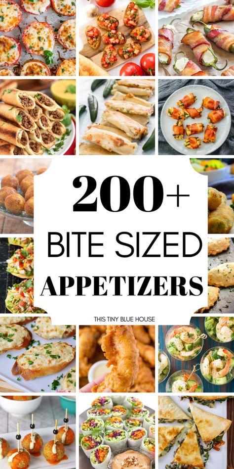 Are you looking for some easy bite sized appetizers for an upcoming event? Here are 200+ easy bite sized appetizers that are great starter for any event. #appetizers #easyappetizers #bitesizedappetizers #bestappetizers #easybitesizedappetizers #fingerfoods #easyfingerfoods Event Appetizers, Bite Sized Appetizers, Bruschetta Board, Bite Size Appetizers Easy, Bite Size Appetizers, Appetizer Bites, Party Finger Foods, Finger Food Appetizers, Snacks Für Party