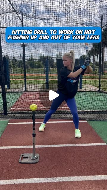 Softball Agility Drills, Softball Hitting Drills For Timing, Softball Hitting Drills For Power, Softball Drills At Home, Hitting Drills Softball, Softball Hitting Drills, Softball Tips, Baseball Hitting Drills, Softball Hitting