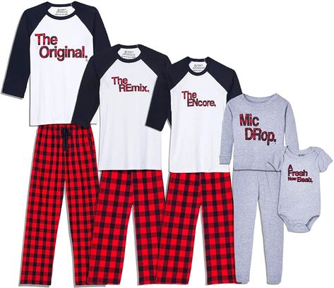 The Original, The Remix and The Encore Matching Family Buffalo Plaid Pajamas Buffalo Plaid Pajamas, Family Pjs, Family Pajama Sets, Buffalo Plaid Flannel, Buffalo Plaid Pattern, Mic Drop, Flannel Pants, Matching Family Pajamas, Family Christmas Pajamas