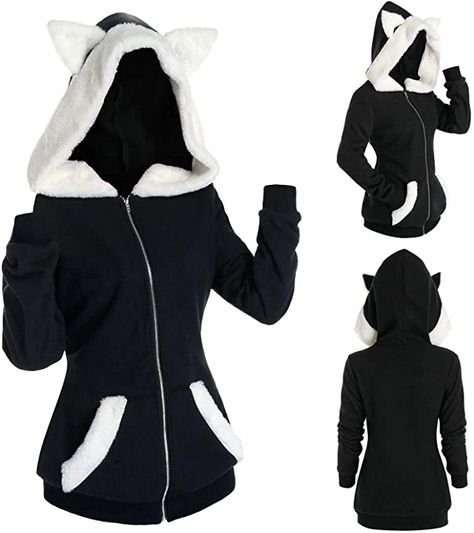 Hoodie Base, Horror Fashion, Cosplay Cat, Cute Cat Ears, Rave Scene, Minga London, Hood Hat, Double Duvet Covers, Double Duvet