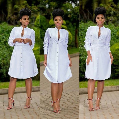 Daily Style Inspiration sur Instagram : Friday hotness #fjstylecrush #fjdolls #fashionjunkie9ja White African Dress, White Designer Dress, Conservative Woman, African Dress Styles, Short White Dress, Pretty White Dresses, White Dress Styles, White Dress Outfit, African Dresses Modern