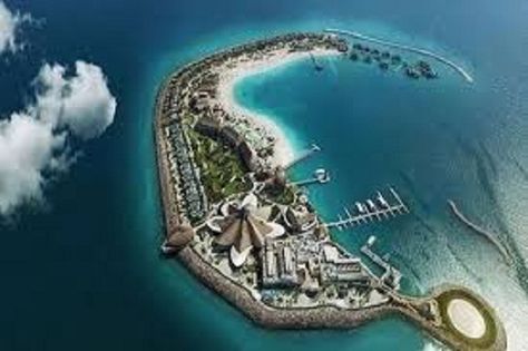 Banana Island in Lagos, Nigeria is a billionaire’s haven! Surf Pool, Floating Architecture, Muslim Holidays, Marina Resort, Water Villa, Doha Qatar, Beautiful Spaces, Island Resort, Urban Planning