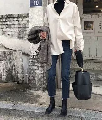 Winter Mode, Stil Inspiration, Looks Street Style, Mode Ootd, Modieuze Outfits, Black Turtleneck, Mode Inspo, Looks Chic, 가을 패션