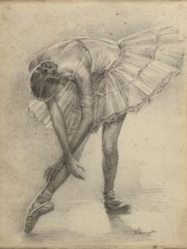 size: 12x9in Art Print: Antique Ballerina Study II by Ethan Harper : Entertainment Figurative Kunst, Medical Illustration, Wall Art Canvas Prints, Big Canvas, Wall Art Canvas, Big Canvas Art, Figurative Art, Great Big Canvas, High Quality Art Prints