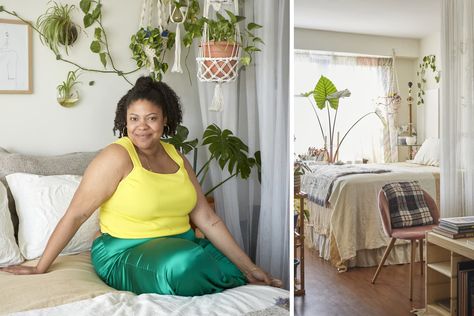 This Family of 3 Lives Big in a Tiny Studio Thanks to a Closet-Turned-Bedroom | Apartment Therapy Small Couch In Bedroom, Tiny Studio Apartments, Son Bedroom, Apartment Stuff, Bedroom Couch, Big Beds, Shared Bedroom, Tiny Studio, Family Of 3