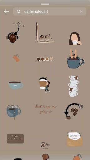 Coffee Stickers Instagram, Caffeinated Quotes, Coffee Instagram Ideas, Ig Story Coffee, Coffee Ig Story Ideas, Coffee Instagram Story Ideas, Coffee Ig Story, Stickers Instagram Story, Story Coffee