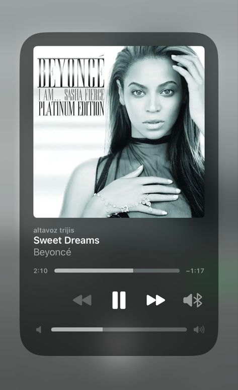 Sweet Dreams Song, Sweet Dreams Beyonce, Beyonce Songs, Sasha Fierce, Spotify Playlist, Just Go, Sweet Dreams, Beyonce, Songs