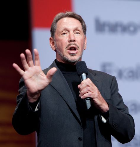 Picture of American businessman Larry Ellison Larry Ellison, August Birthdays, Richest Man, Darren Aronofsky, Movie Director, Warren Buffett, Bill Gates, Rich People, How To Become Rich