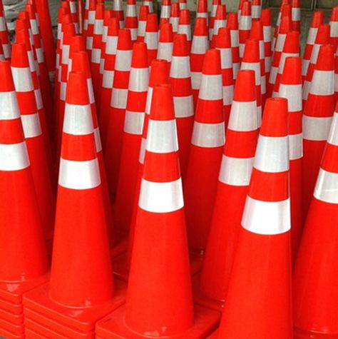 Construction Images, Traffic Cone, Traffic Safety, Work Gear, Polyvinyl Chloride, Water Proof, Weather Conditions, Jaguar, Anti Aging