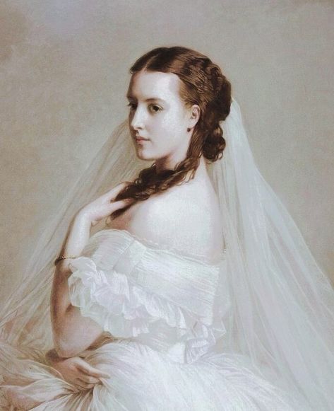 Alexandra of Denmark by Richard Lauchert,1863