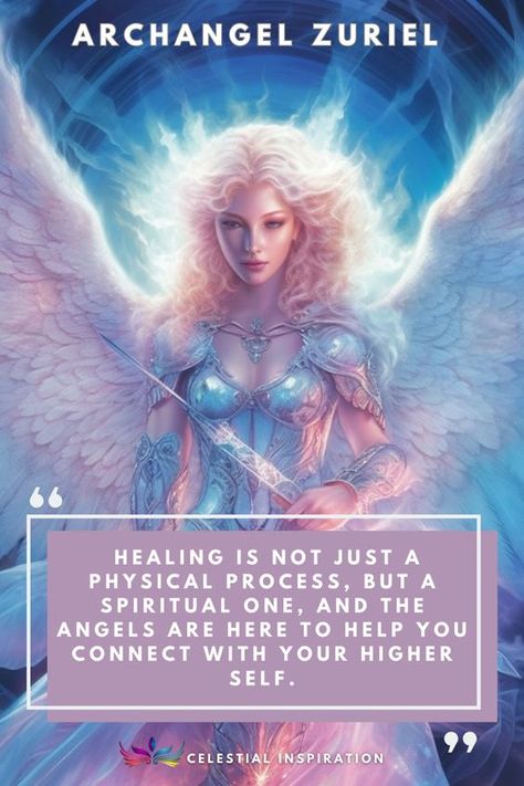 Healing is not just a physical process, but a spiritual one, and the angels are here to help you connect with your higher self. Healing Angels Pictures, Angel Guides, Archangel Jophiel, Angel Meditation, Spiritual Angels, Celestial Beings, Archangel Prayers, Powerful Messages, Metaphysical Spirituality