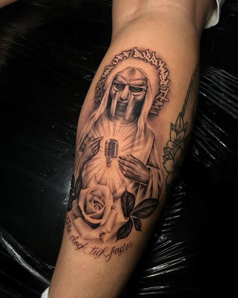 Mf Doom Tatoos, Mf Doom Tattoo, Doom Tattoo, Doom Guy, Tattoos Simple, Candle Tattoo, Tattoo Time, Inspo Art, Small Tattoos Simple