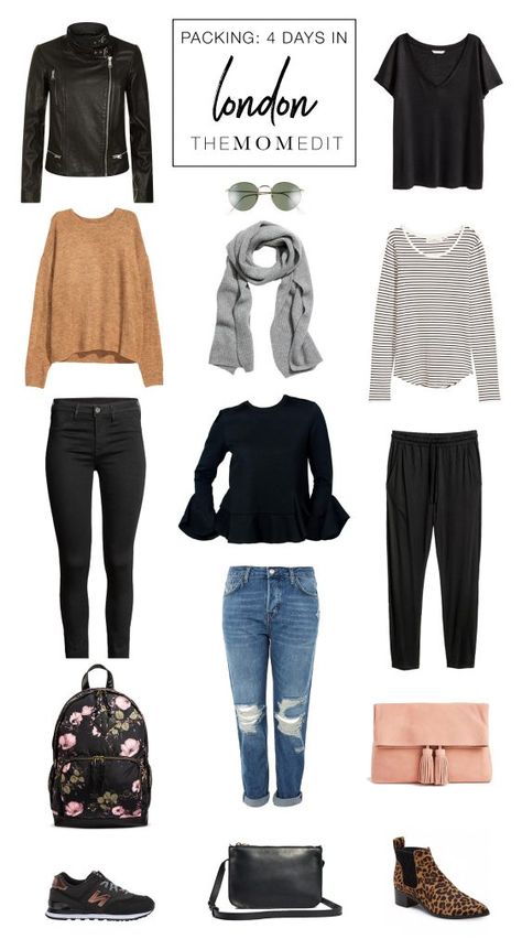 Packing List: Long Weekend in London, a lifestyle post from the blog The Mom Edit, written by Shana Draugelis on Bloglovin’ London Vacation Outfits, London Spring Outfit, London Packing List, Outfits For London, Minimalist Mom, Weekend Packing, Weekend In London, Mom Edit, Packing Travel