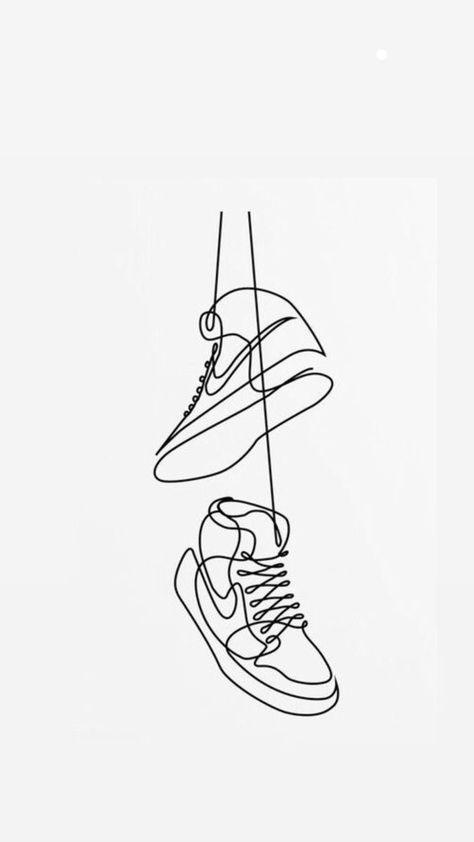 Jordan 1 Tattoo Design, Jordan Shoe Tattoo, Nike Shoe Tattoo, Nike Shoes Drawing Sketches, Shoes Tattoo Design, Jordan 1 Tattoo, Sneaker Tattoo, Tattoo Nike, Nike Tattoo