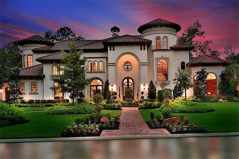 70 Mediterra Way, The Woodlands, TX 77389 | Zillow Mediterranean Homes Exterior, Mediterranean Exterior, Mediterranean Mansion, Mediterranean House Plans, Mediterranean Architecture, Mediterranean Style Homes, Mediterranean Home Decor, Casas Coloniales, Spanish Style Homes