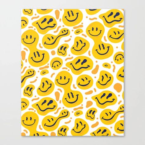 Click on the link to shop products! #smiley #yellow #indie #kidcore #smile #face #meltingsmiley #trendy #trend #cheap #teen #girl #drippingsmile #aesthetic #pinterest #pattern #dripsmileyface #trippy #yellowpattern #meltinghappiness Smiley Face Painting, Smiley Face Art, Trippy Smiley Face, Black Light Room, Animal Infographic, Indie Kidcore, Neon Paint, Neon Painting, Light Room