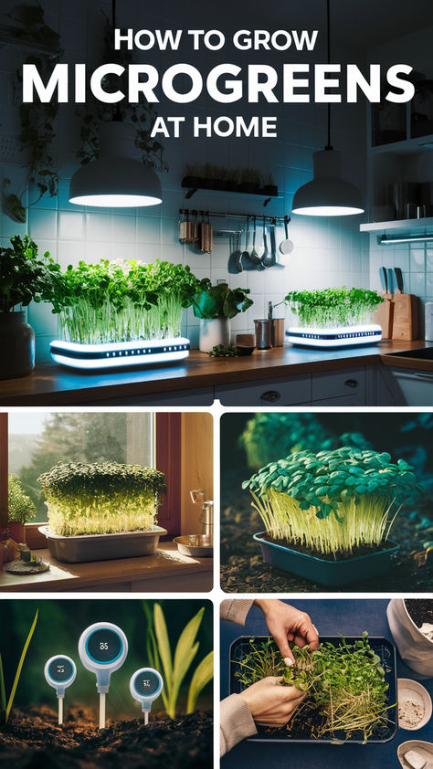 Discover the simple joys of growing microgreens at home! 🌱 These nutrient-packed greens are easy to grow and add fresh flavor to your meals. Learn the essential steps and tips for a quick and successful harvest, right from your kitchen.

#MicrogreensAtHome #SmartGardening #IndoorGardening #SmartPlantLife #HomeGrownGreens Growing Microgreens At Home, What Are Microgreens, Micro Greens Growing Indoors, Growing Microgreens Indoors, Microgreens Growing Indoor, Microgreens Growing, How To Grow Microgreens, Grow Microgreens, Plant Store