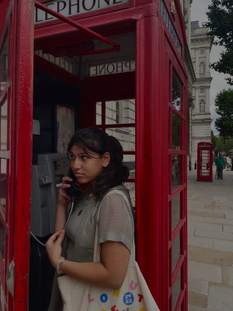 Telephone Box Photoshoot, Telephone Box Aesthetic, Aesthetic Downtown Girl, Aesthetic Downtown, 2bhk House Plan, 2024 Inspiration, Art Final, Sketchbook Inspo, Telephone Box