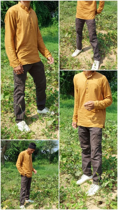 Outfits For Men. Outfits Cargo Pants, Cargo Pants Outfit Ideas, Five Dancewear, Outfits Cargo, Pants Outfit Ideas, Short Kurta, Cargo Pants Outfit, Outfits For Men, Outfits To Wear