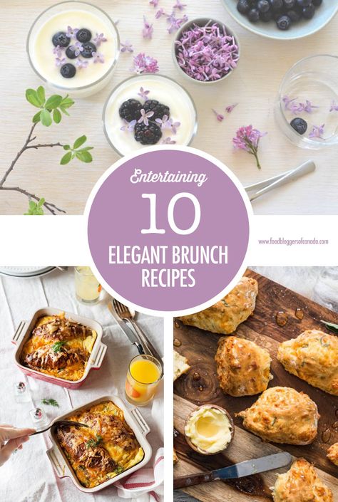 Mothers Day Brunch Buffet Ideas, Elegant Brunch Food Ideas, Impressive Brunch Recipes, Elegant Brunch Ideas Classy, Fine Dining Brunch Ideas, Garden Brunch Ideas, Elegant Brunch Menu Ideas, Elegant Brunch Recipes, Upscale Brunch Ideas