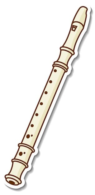 Flute Clipart, Flute Drawing, Recorder Sheet Music, Musical Instruments Drawing, Flute Instrument, Paper Background Design, Line Art Vector, Kids Background, Music Illustration