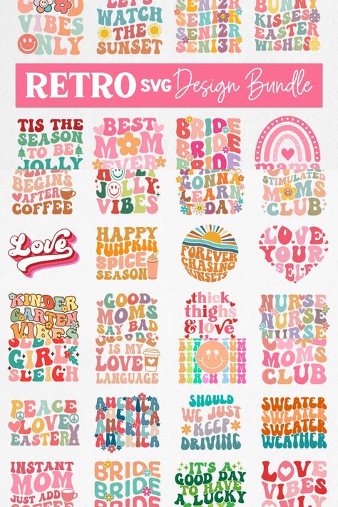 I will create striped retro wavy groovy svg t shirt design bundle for etsy Wavy Font Shirt, Groovy T Shirt Designs, Wavy Retro Font, Groovy Shirt Designs, Groovy Tshirt Design, Groovy Tshirt, Diy Flamingo, T Shirt Fonts, Groovy Svg