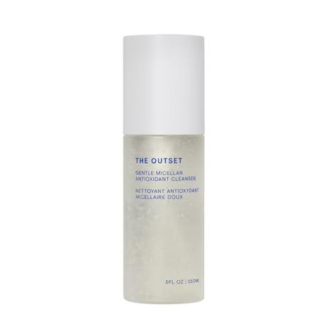 The Outset Gentle Micellar Antioxidant Cleanser - Gel Face Wash + Makeup Remover - Hydrating and Brightening - Fragrance Free for Sensitive Skin - Clean, Vegan, Gluten Free, All Skin Types - 5 fl oz The Outset, Clean Vegan, Fame Dr, Fragrance Free, Face Cleanser, Clean Skin, Makeup Skin Care, Men's Grooming, Face Wash