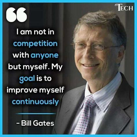 Inspirational stuff by Bill Gates Watch the video now >> #billionaire #millionaire #money #luxury #motivation #luxurylifestyle #rich #entrepreneur #success #business #millionairemindset #lifestyle #billionairelifestyle #wealth #millionairelifestyle #motivationalquotes Competition Quotes, Improve Myself, Bill Gates Quotes, Inspirtional Quotes, Entrepreneurship Quotes, Achievement Quotes, Business Inspiration Quotes, Inspirational Quotes About Success, Motivational Picture Quotes