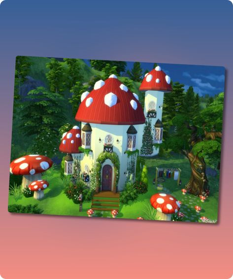 Sims 4 House CC: Cottage  Toadstool  By Susancho93 Sims 4 House Cc, Sims 4 Cottage, Sims 4 House, Sims 4 Cc Download, Model Nails, Tools And Toys, Best Sims, Sims 4 Houses, Sims House